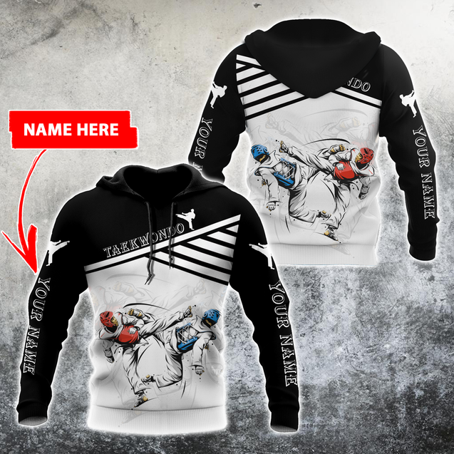 Personalized Taekwondo 3D All Over Printed Shirts