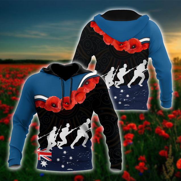 Anzac Day 3D Printed Unisex Shirts TN