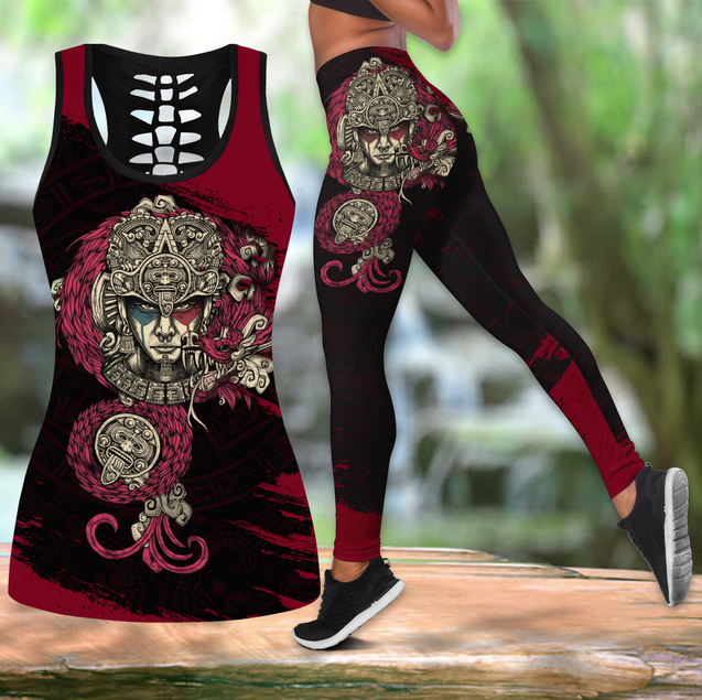 Aztec Combo Legging + Hollow Tanktop