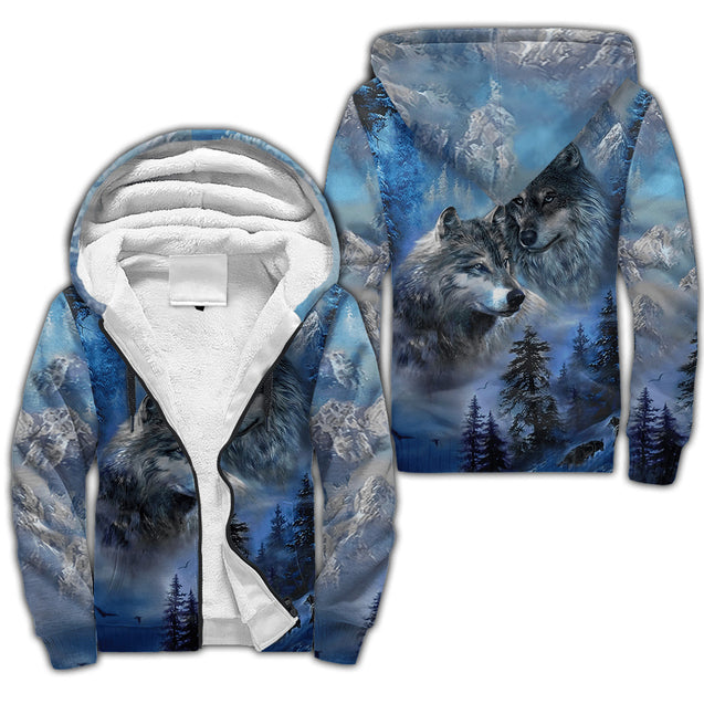 Wolf Native American 3D All Over Printed Unisex Shirts No 03