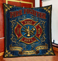 Great Symbol Firefighter Quilt Blanket DQB08222002-TQH