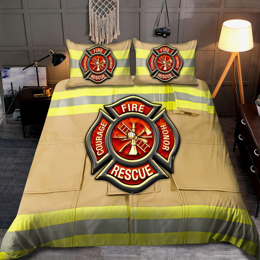 Strong Firefighter Coat Bedding Set DQB08042004-TQH