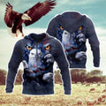 America Eagle Hoodie 3D All Over Printed Shirts For Men LAM2017091-LAM