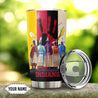 Customized Name Native American Steel Tumbler