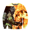 Firefighter On The Fire Hoodie For Men And Women DQB08252002-TQH