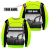 Customize Name Heavy Equipment Operator 3D All Over Printed Unisex Shirt