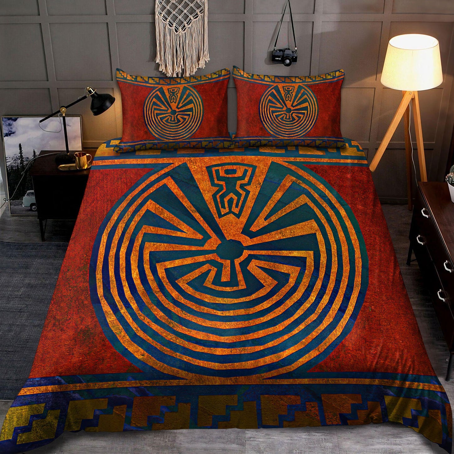 Native American 3D All Over Printed Bedding Set