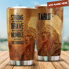 Customize Name Native American Steel Tumbler