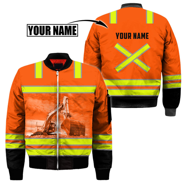 Customize Name Heavy Equipment Operator 3D All Over Printed Unisex Shirt