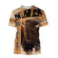 Bison Native American 3D All Over Printed Unisex Shirts