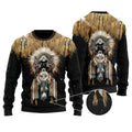Wolf Native American 3D All Over Printed Unisex Shirts No 18