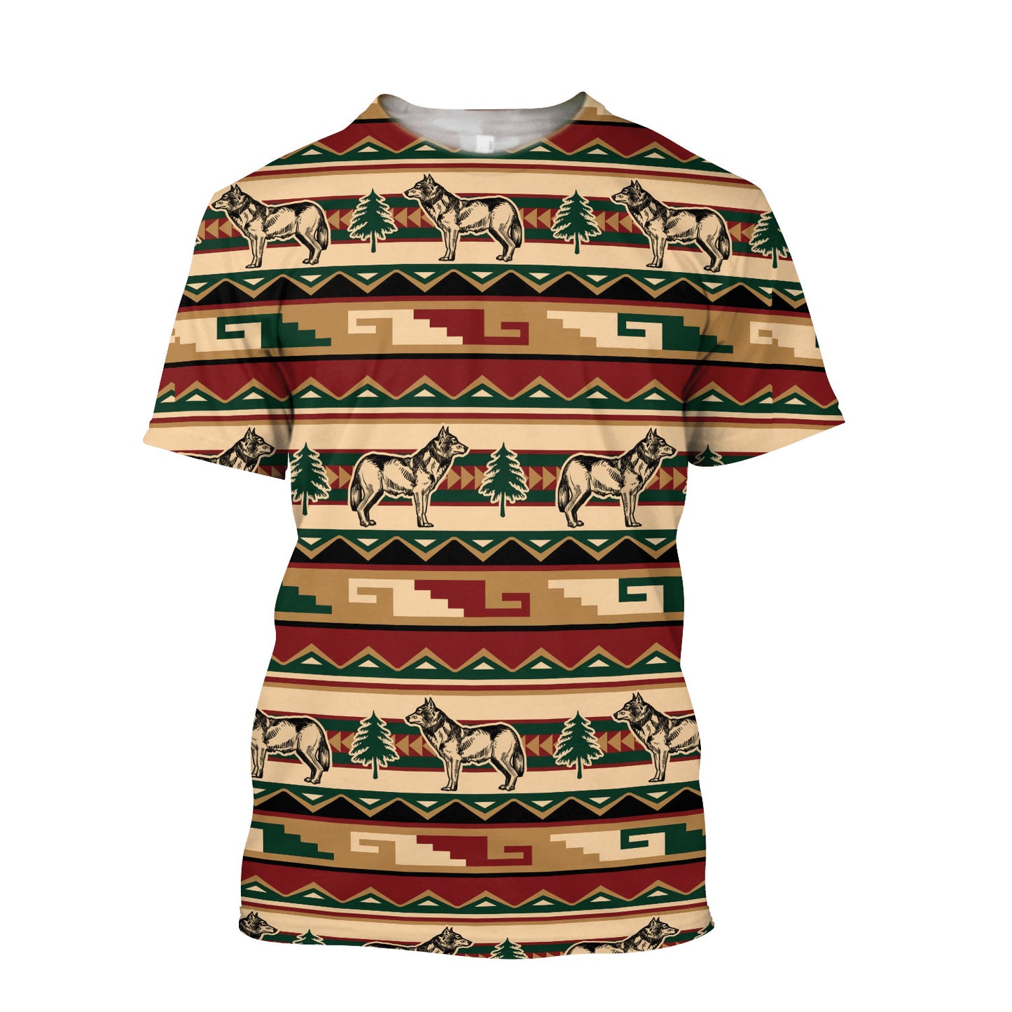 Native American 3D All Over Printed Unisex Shirts