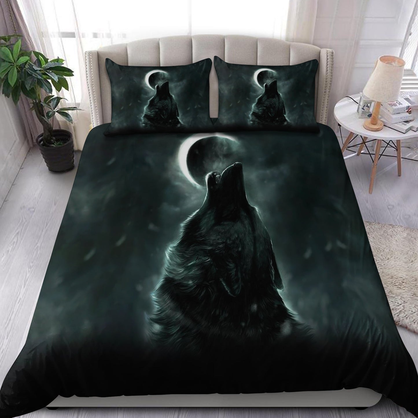 Wolf 3D All Over Printed Bedding Set