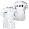 Custom Name Master Chef 3D All Over Printed Unisex Shirts