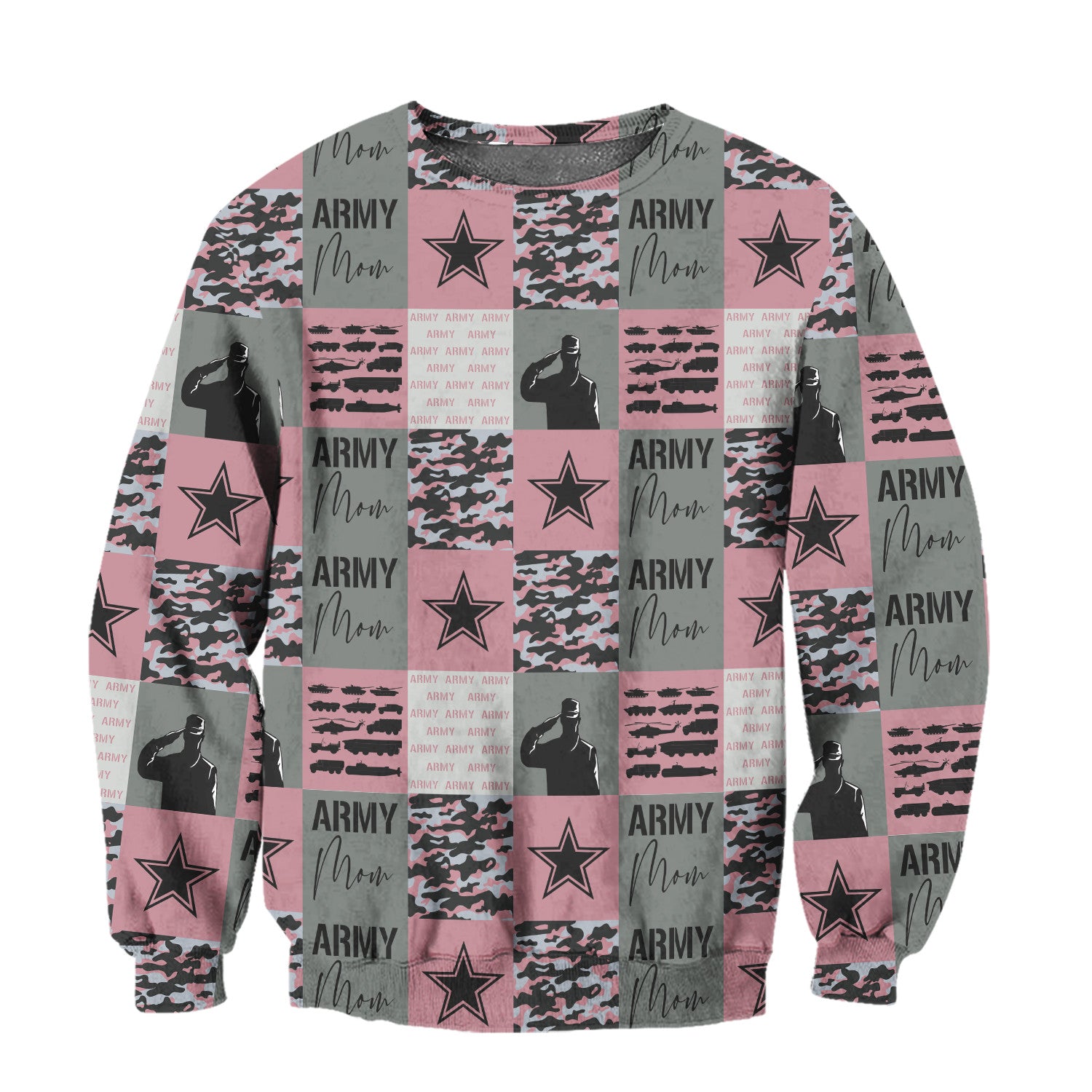 Army Mom 3D All Over Printed Unisex Shirts