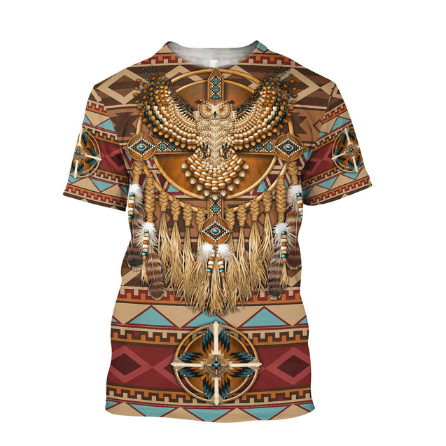 Native American 3D All Over Printed Unisex Shirts