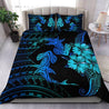 Couple Shark Hawaii Decorated 3D Bedding Set