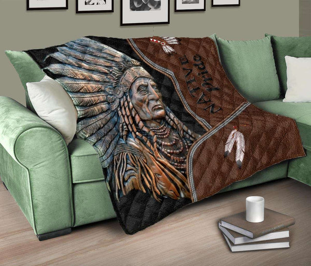 Native American 3D Full Printing Soft and Warm Quilt