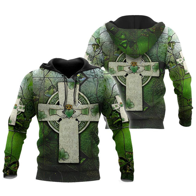 Irish St.Patrick day 3d hoodie shirt for men and women VP04112004ST