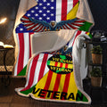 Viet Nam Veteran 3D All Over Printed Blanket