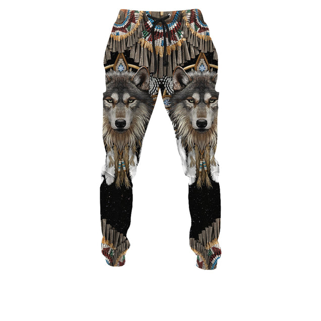 Wolf Native American 3D All Over Printed Unisex Shirt