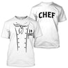 Custom Name Master Chef 3D All Over Printed Unisex Shirts