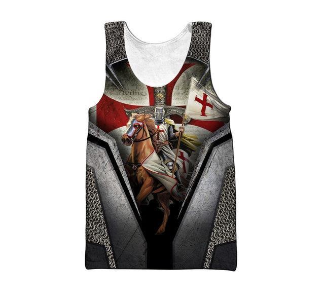 Premium Knight Templar All Over Printed Shirts For Men And Women