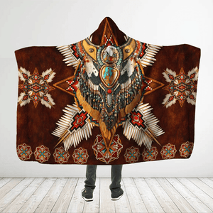 Native American Hooded Blanket