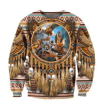 Native American 3D All Over Printed Unisex Shirts