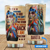 Customize Name Native American Steel Tumbler