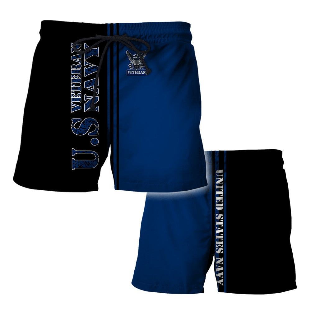 US Veteran Navy 3D All Over Printed Unisex Shirts