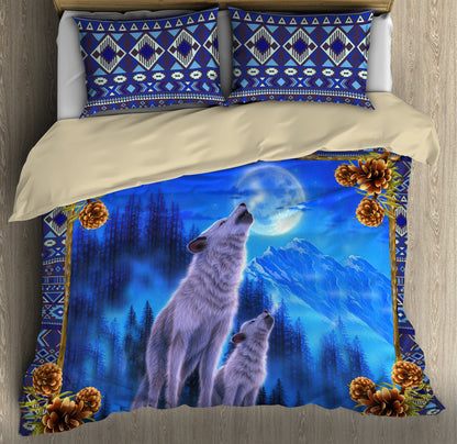 Wolf 3D All Over Printed Bedding Set