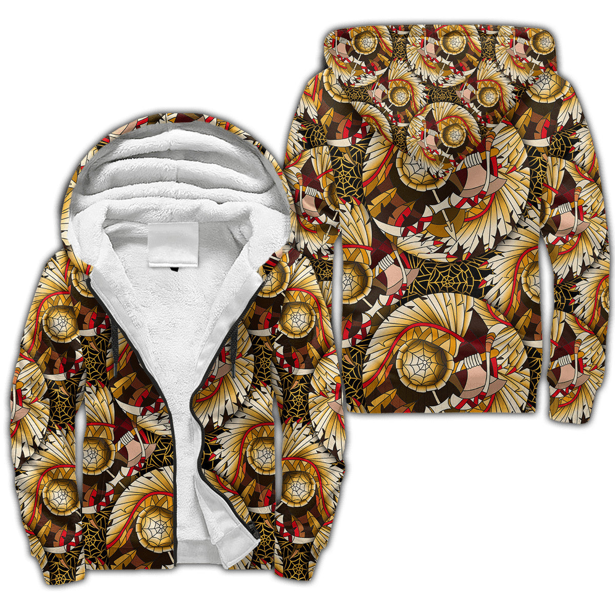 Native American 3D All Over Printed Unisex Shirts