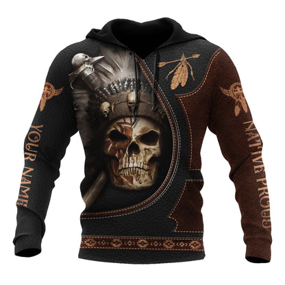 Customize Name Native American 3D All Over Printed Unisex Shirt