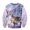 Wolf Native American 3D All Over Printed Unisex Shirts No 10