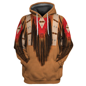 Native American 3D All Over Printed Unisex Shirts