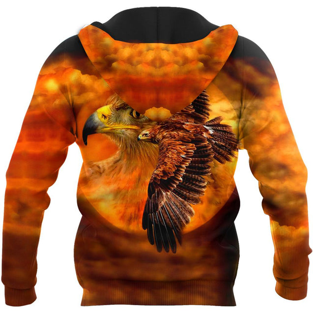 Eagle Fly Hoodie 3D All Over Printed Shirts For Men VP15092002-LAM