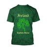 Customize Name Irish Saint Patrick's Day 3D All Over Printed Unisex Shirt