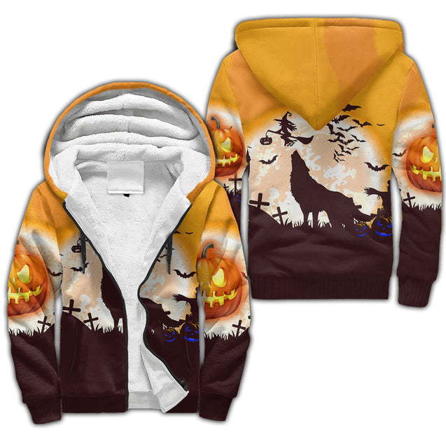 Halloween Wolf 3D All Over Printed Unisex Shirts No 02