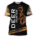 Deer Hunter 3D All Over Printed Unisex Shirts