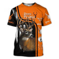 Deer Hunter Camo 3D All Over Printed Unisex Shirts