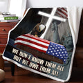 American 3D All Over Printed Blanket