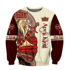 April King Lion  3D All Over Printed  Unisex Shirts