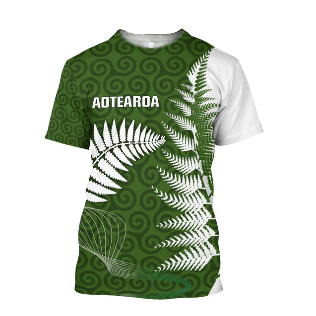 Premium Aotearoa 3D All Over Printed Unisex Shirts