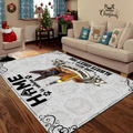 German Shepherd and Beer Rug VP22092002S