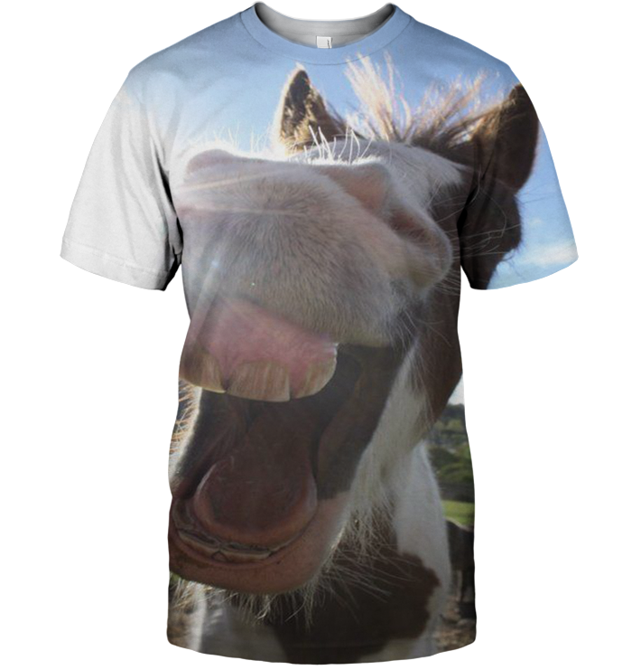 3D All Over Print Funny Donkey Shirt-Apparel-6teenth World-T-Shirt-S-Vibe Cosy™