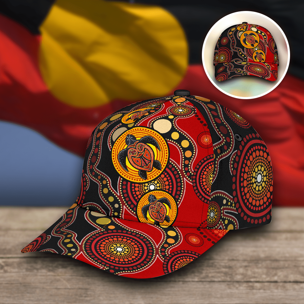 Aboriginal Turtles Australia Indigenous Classc Cap