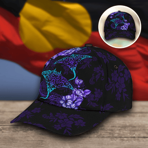 Beautiful Ray Hibiscus Hawaii Classc Cap