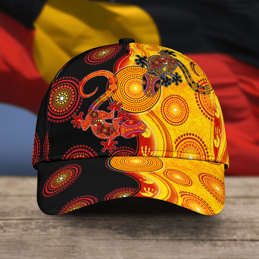 Aboriginal Lizards and the Sun Classc Cap