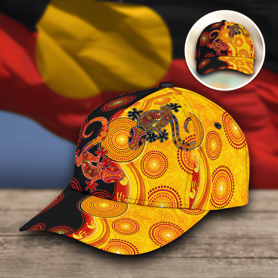 Aboriginal Lizards and the Sun Classc Cap